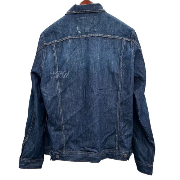 21Men Dark Wash Trucker Jacket Size XL - Picture 2 of 5